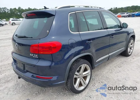 2015 Volkswagen Tiguan R-Line from USA, damaged, VIN WVGBV7AX9FW099935